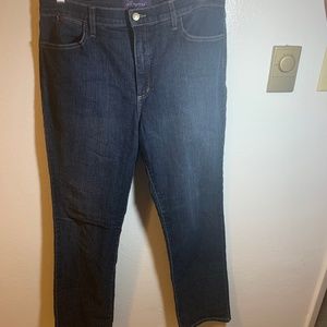 NYDJ straight leg jeans, 31.5 in inseam